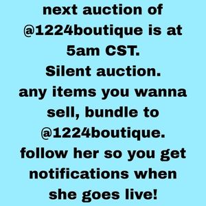 Auction your items!